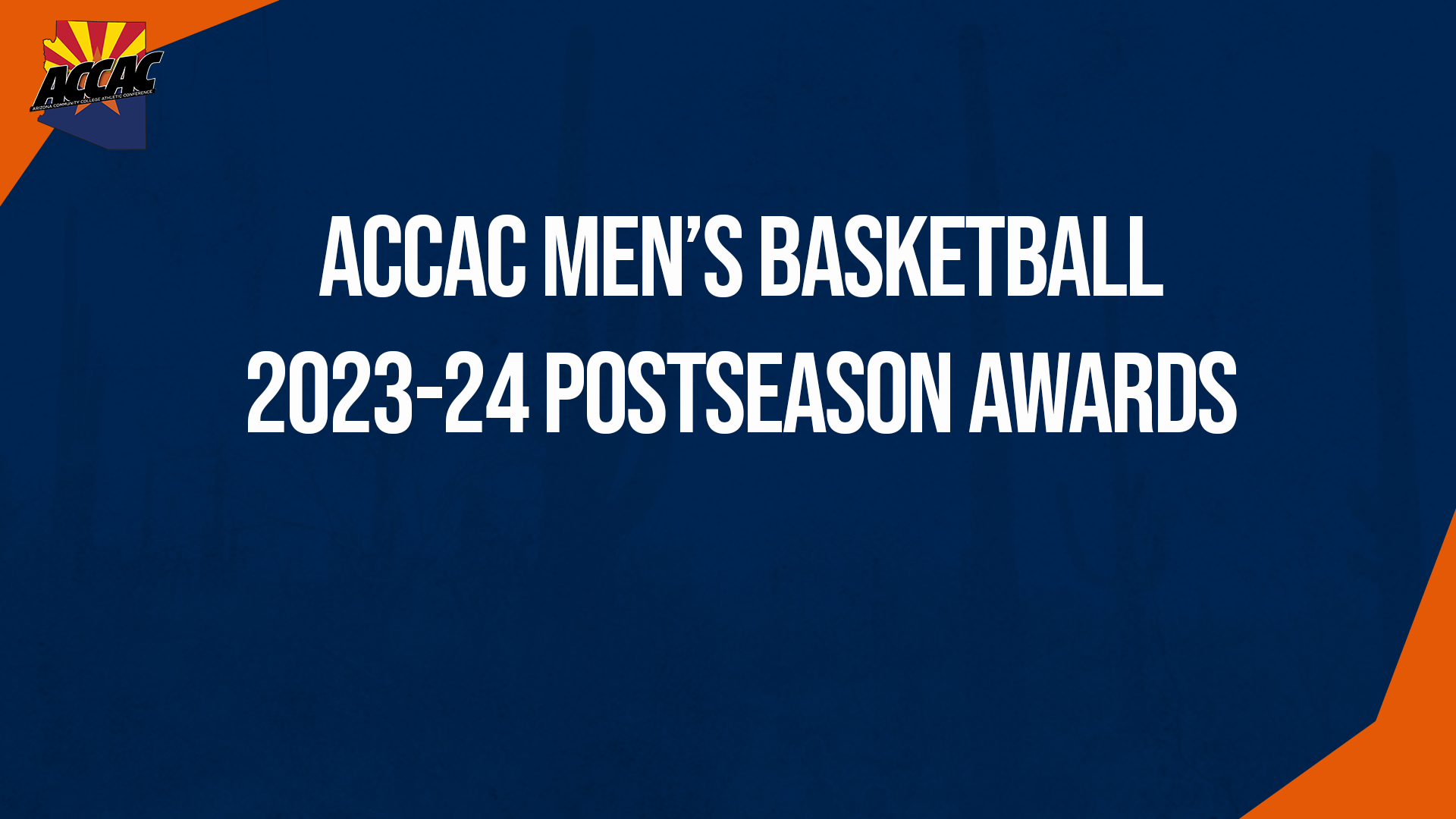 ACCAC Men's Basketball 2023-24 Postseason Awards