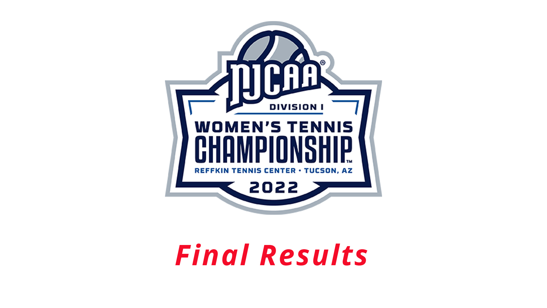 Final team scores for NJCAA Division I Women's Tennis Championship