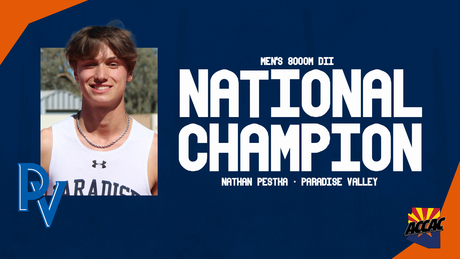 Paradise Valley's Pestka wins DII 8000m National Championship